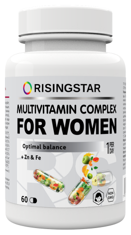 Risingstar Multivitamin Complex For Women, 60 таб