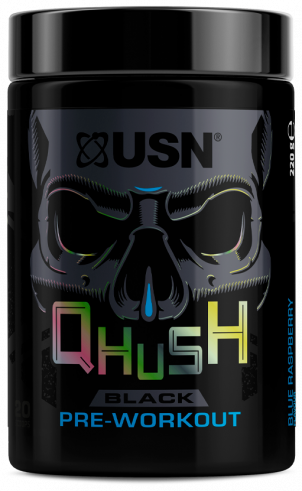 USN Qhush Black Pre-Workout, 220 грамм USN Qhush Black Pre-Workout, 220 грамм