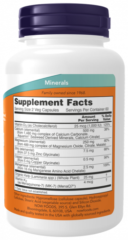 NOW Cal-Mag Caps, 120 капсул NOW Cal-Mag Caps, 120 капсул