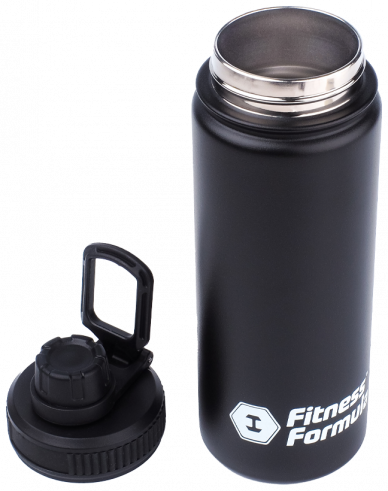 Fitness Formula Металлическая термобутылка из нержавеющей стали, 550 мл