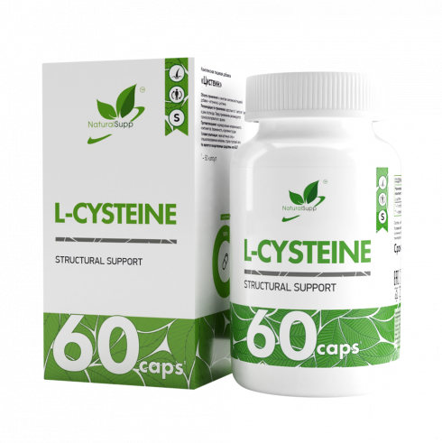 Natural Supp L-Cysteine, 60 капсул Natural Supp L-Cysteine, 60 капсул