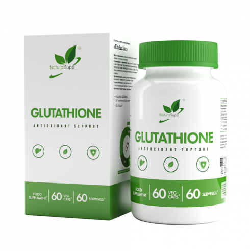 Natural Supp Glutathione, 60 капсул