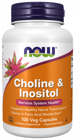 NOW Choline & Inositol, 100 капсул NOW Choline & Inositol, 100 капсул