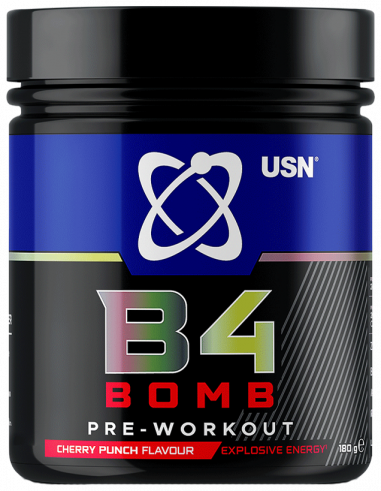 USN B4-Bomb Pre-Workout, 180 грамм USN B4-Bomb Pre-Workout, 180 грамм