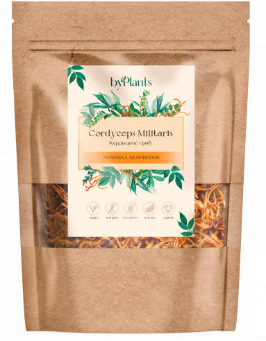 ByPlants Cordyceps Militaris, 50 гр ByPlants Cordyceps Militaris, 50 гр