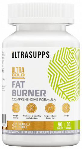 Ultrasupps Fat Burner, 90 таблеток