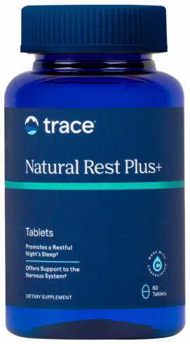 Trace Minerals Natural Rest Plus, 60 таблеток Trace Minerals Natural Rest Plus, 60 таблеток