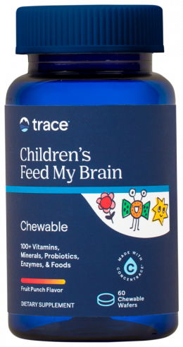 Trace Minerals Feed My Brain, 60 таблеток