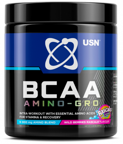 USN BCAA Amino-GRO, 200 грамм USN BCAA Amino-GRO, 200 грамм