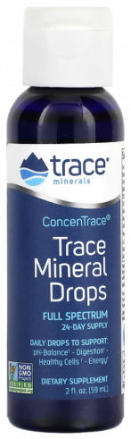Trace Minerals Trace Mineral Drops, 59 мл Trace Minerals Trace Mineral Drops, 59 мл