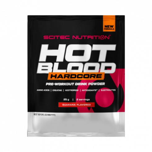 Scitec Nutrition Hot Blood Hardcore, 25 грамм