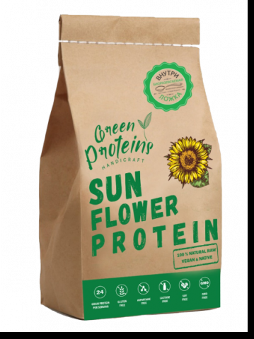 Green Proteins Протеин ПОДСОЛНЕЧНЫЙ, 900 гр