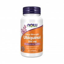 NOW Ubiquinol 200 mg, 60 капсул