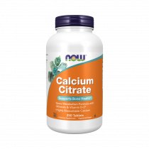 NOW Calcium Citrate, 250 таблеток