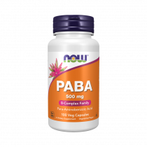 NOW PABA 500 mg, 100 капсул