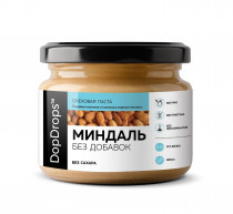 Dop Drops Паста Миндальная Без Добавок, 250 г